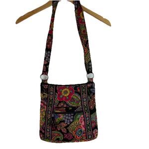 Vera Bradley Crossbody Retired Symphony in Hue EUC Medium